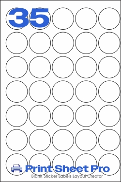 35UP 35UP_40dia_224x336_B400 template for Perfect Labels