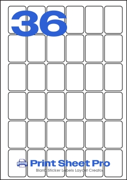 36UP 36UP_25x38_176x250_S2538 template for Perfect Labels