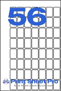 56UP 56UP_13x19_120x180_S1319 template for Perfect Labels