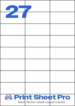 27UP 27UP_70x33_21273 template for Print & Stick