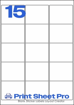 15UP 15UPB-Template_66.53x53.8mm template for Redfern