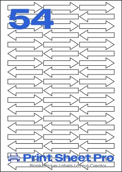 54UP 54UP_60x18_LZ00623-arrows template for RAYFILM