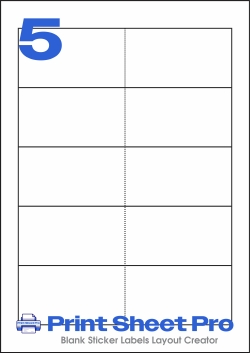 5UP 5UP_90x50_VIZ1 template for RAYFILM