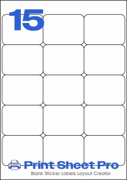 15UP 15UP_68x50_22077R template for 3 Labels