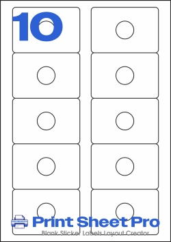 10UP 10UP_83x56_TW-3178 template for TANEX