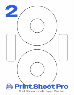 2UP WL-5000 template for World Label
