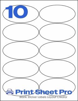 10UP WL-9810 template for World Label