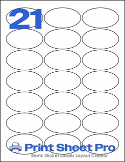 21UP WL-9830 template for World Label